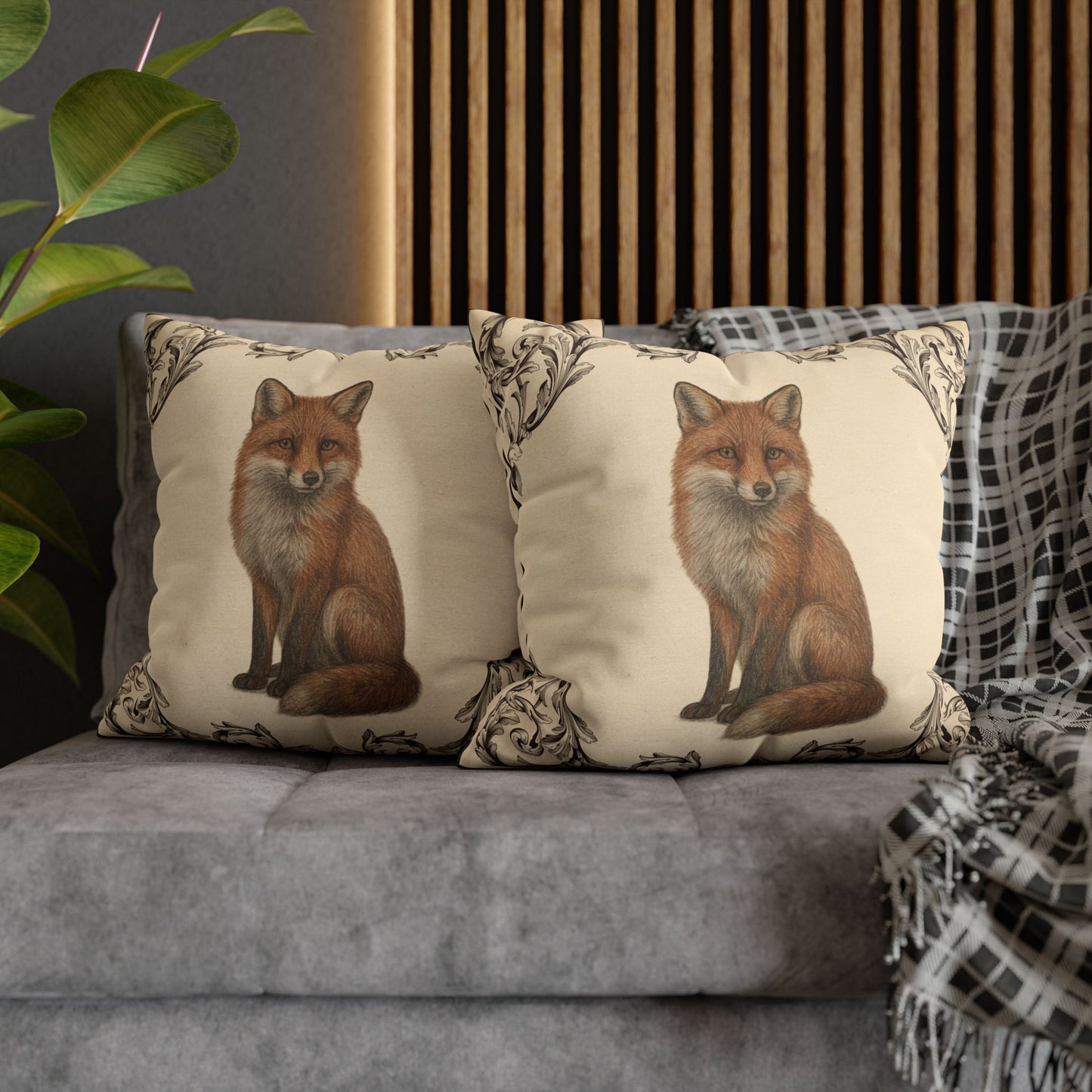 Vintage Fox Pillowcase