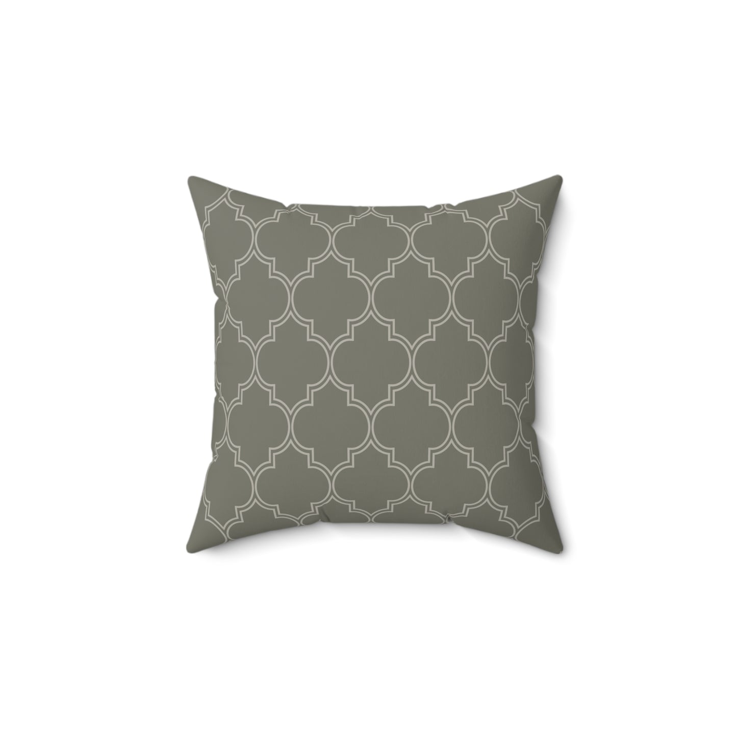 Trelis Design Faux Suede Square Pillow