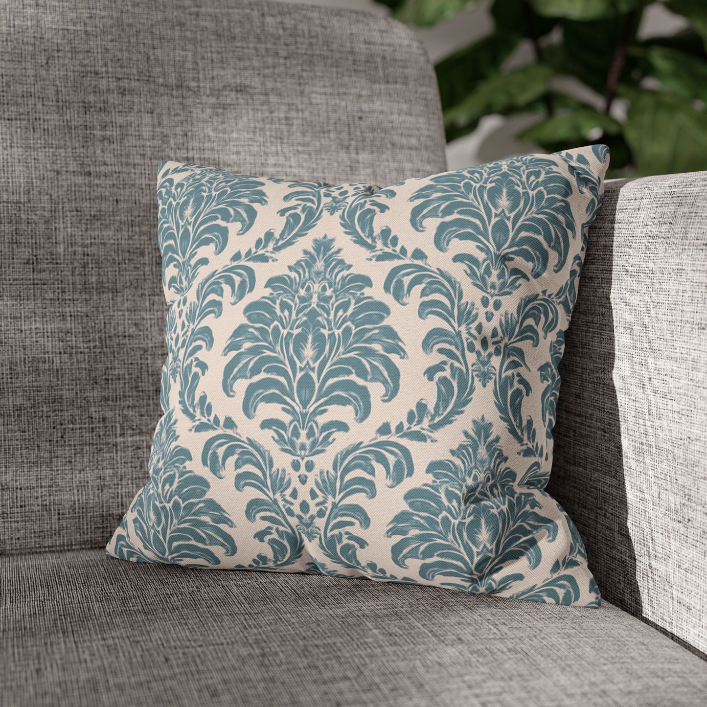 Elegant French Damask Pillowcase