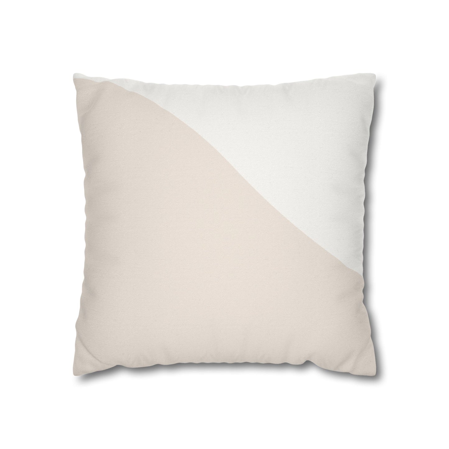 Cream Tonal Wave Pillowcase