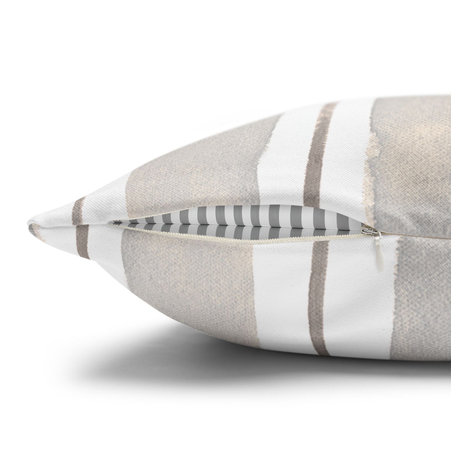 Neutral stripe Pillowcase