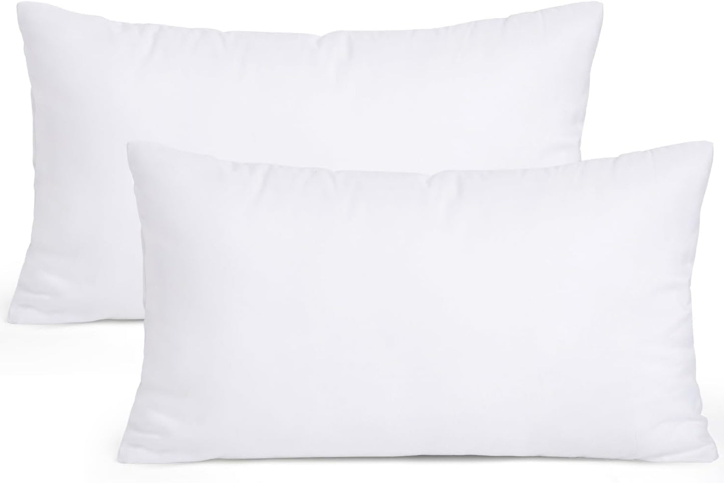 20 X 20 Pillow Inserts (Set of 2) - Throw Pillows Insert Premium Pillow Stuffer Square Form for Decorative Cushion Bed Couch Sofa
