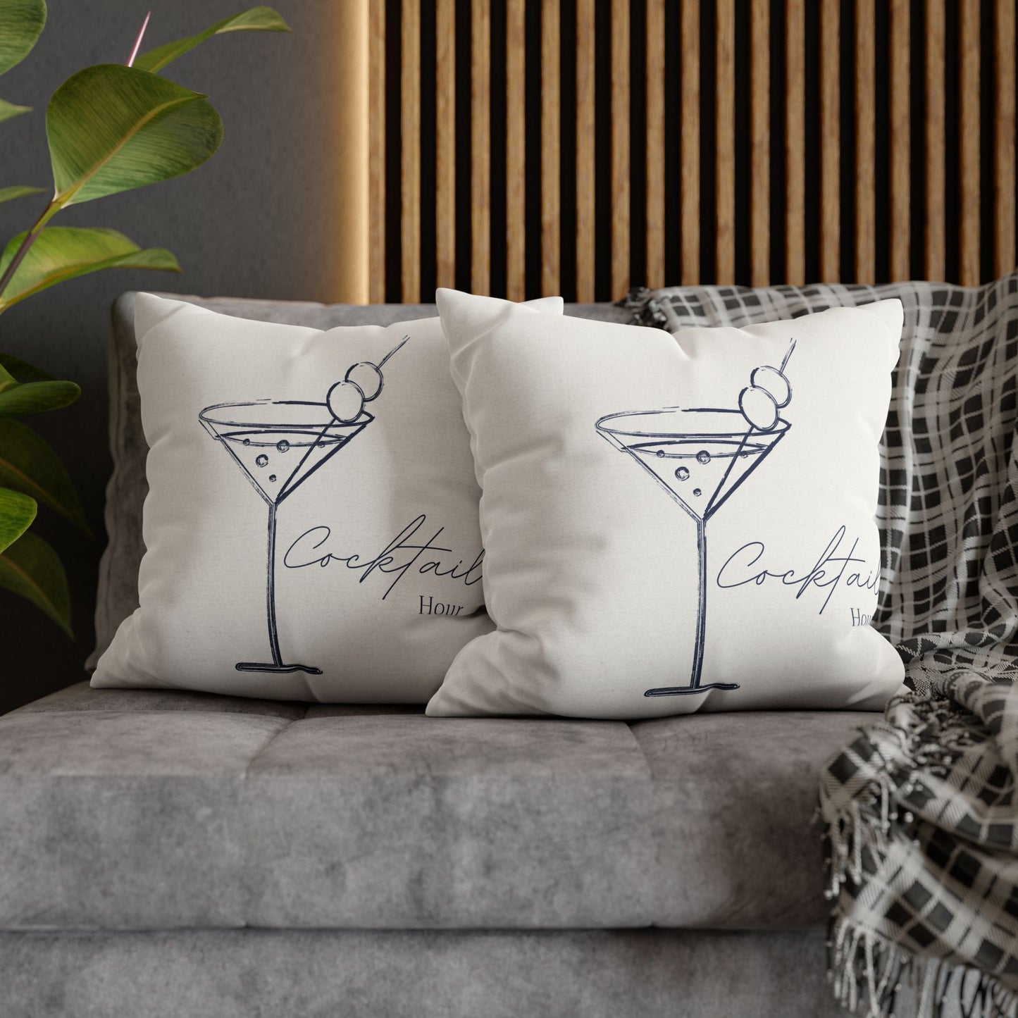 "Cocktail Hour" Pillowcase
