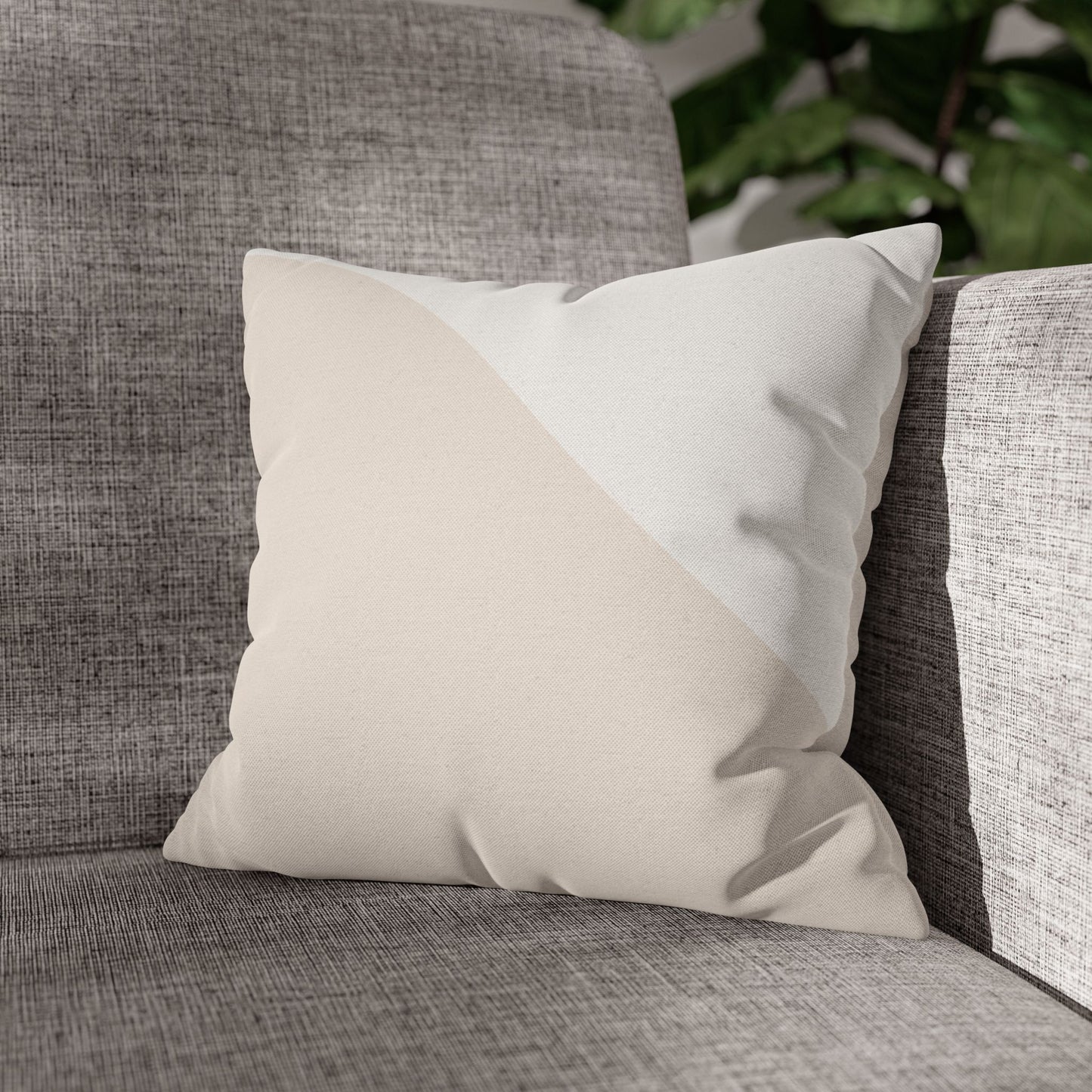 Cream Tonal Wave Pillowcase