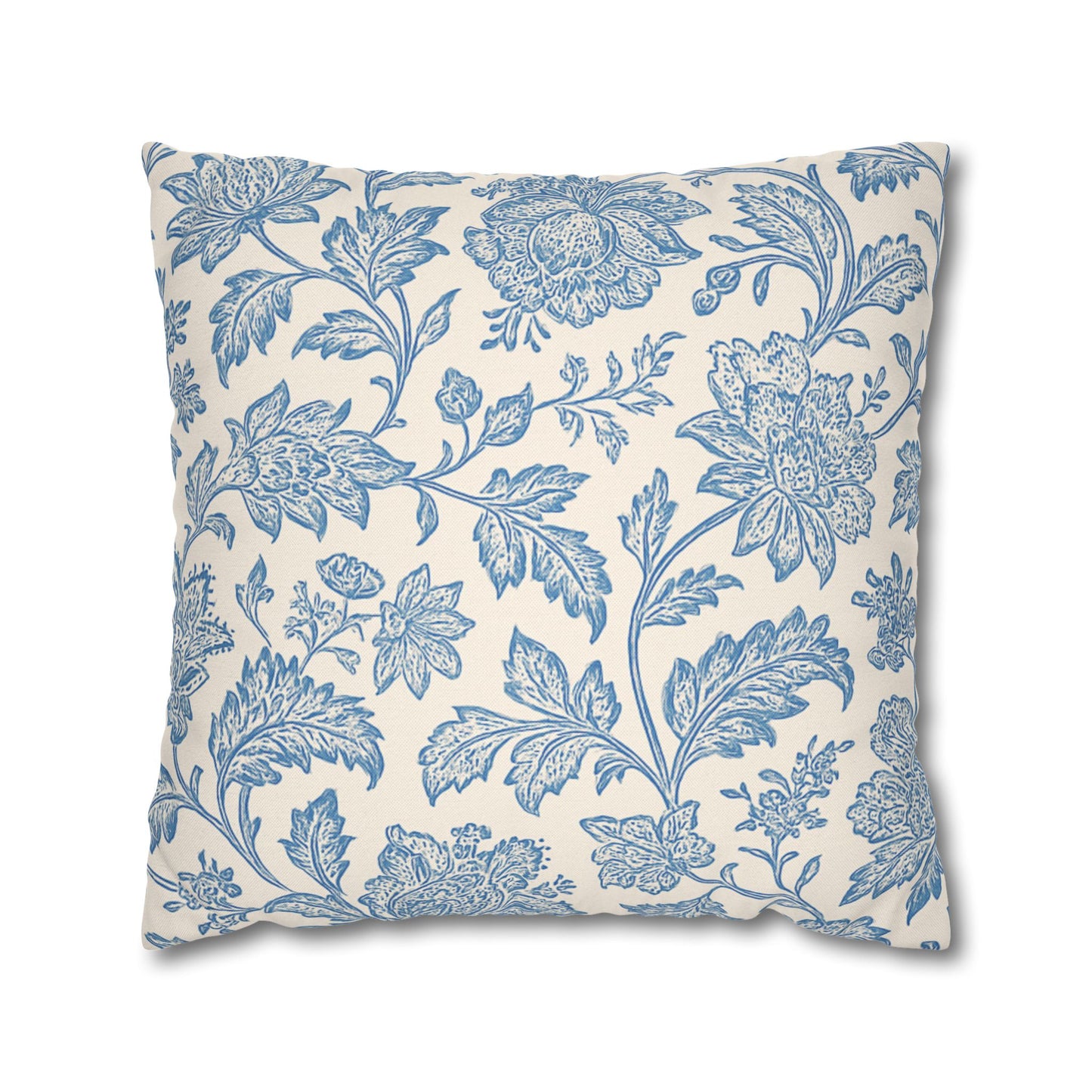 Jacobean Floral Design Pillowcase