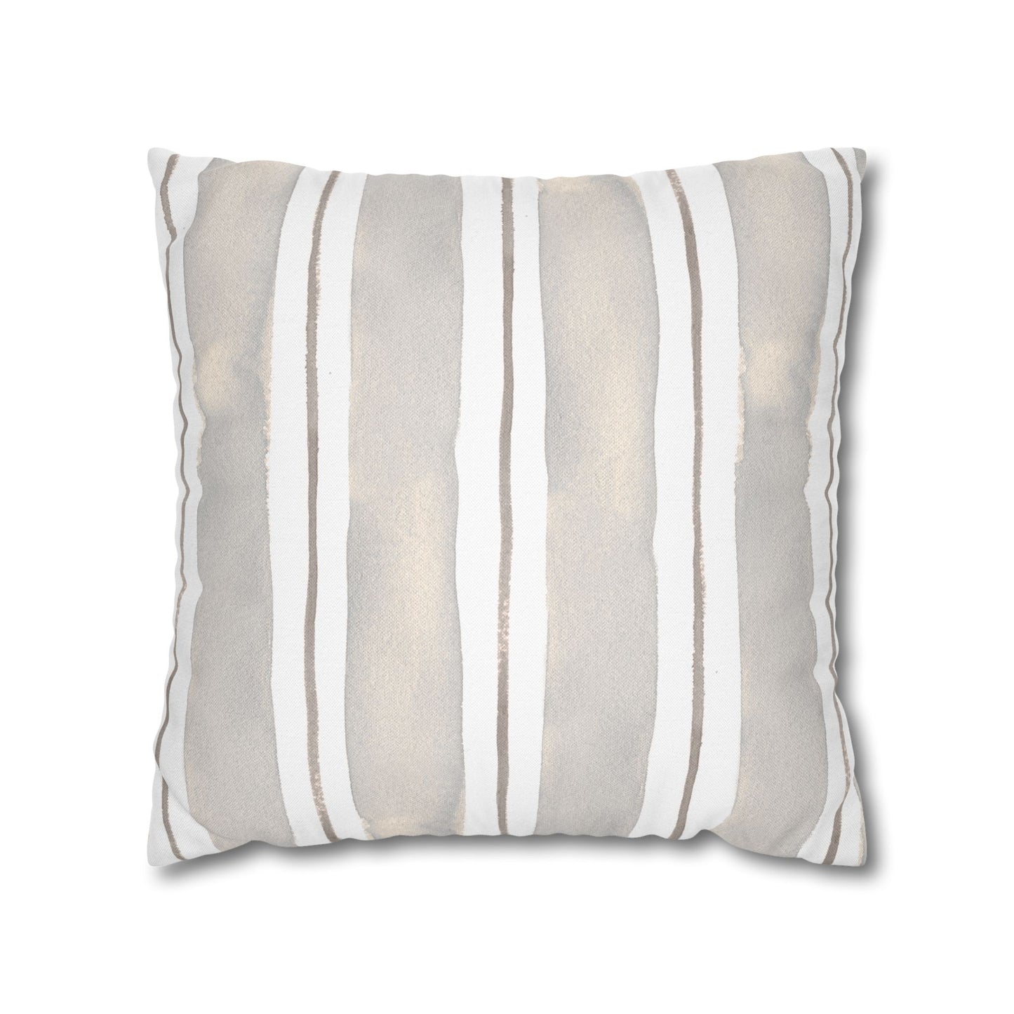 Neutral stripe Pillowcase