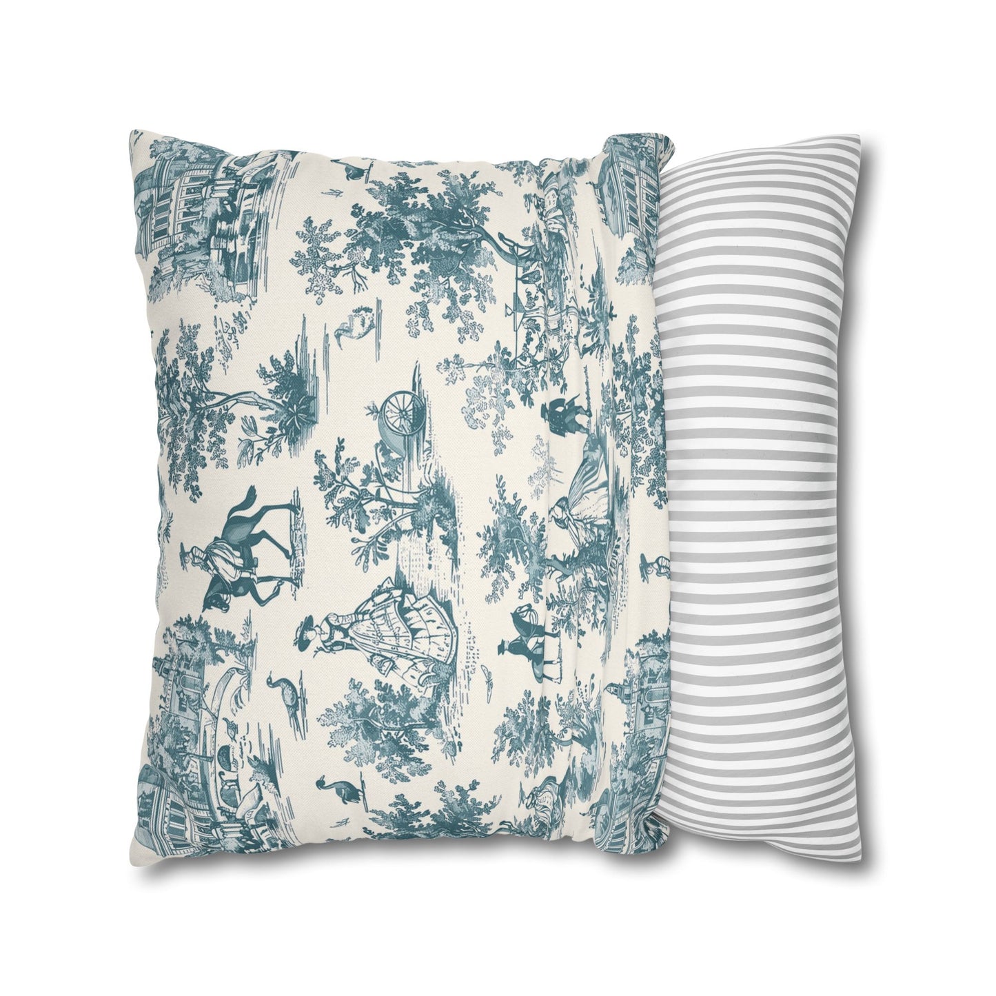 Elegant Vintage Print Pillowcase