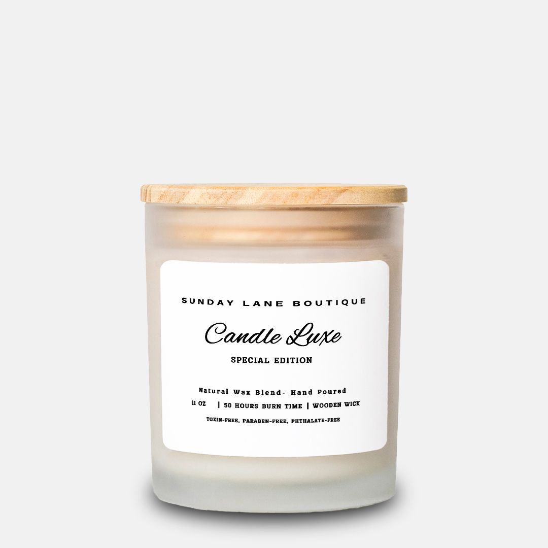 Candle Luxe Wooden Wick Candles