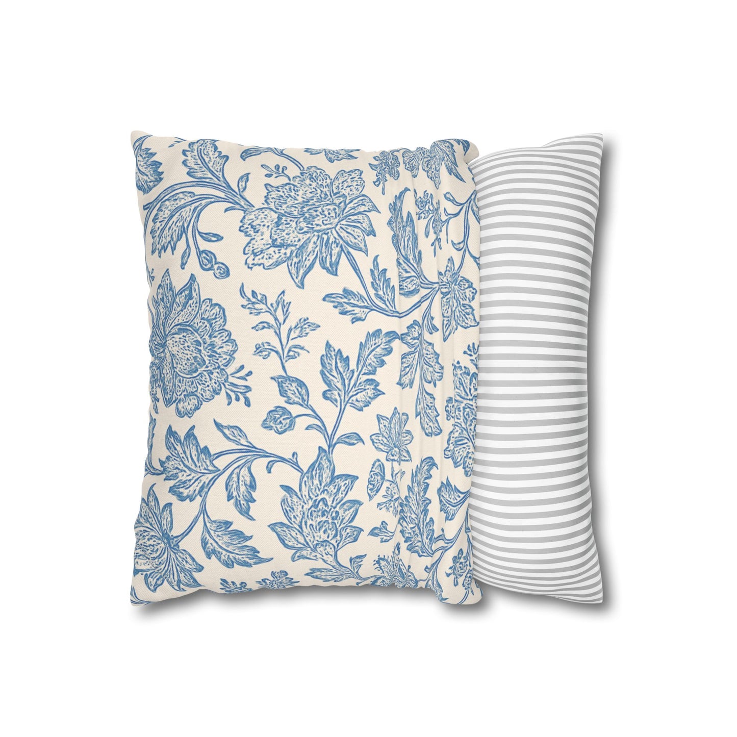 Jacobean Floral Design Pillowcase