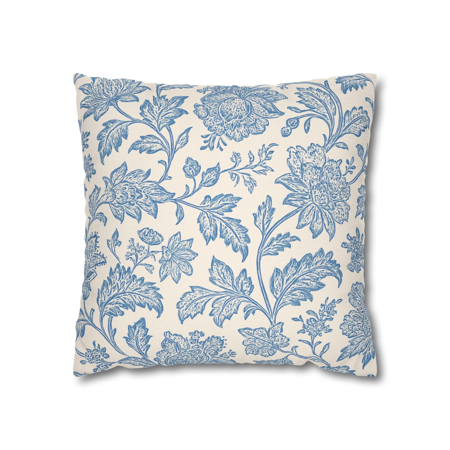 Jacobean Floral Design Pillowcase