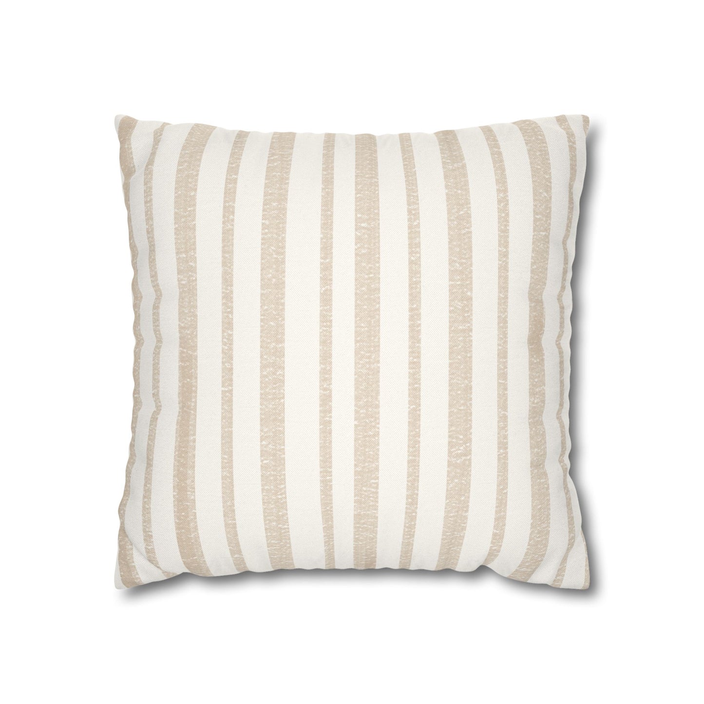 Neutral Pinstripe Pillowcase