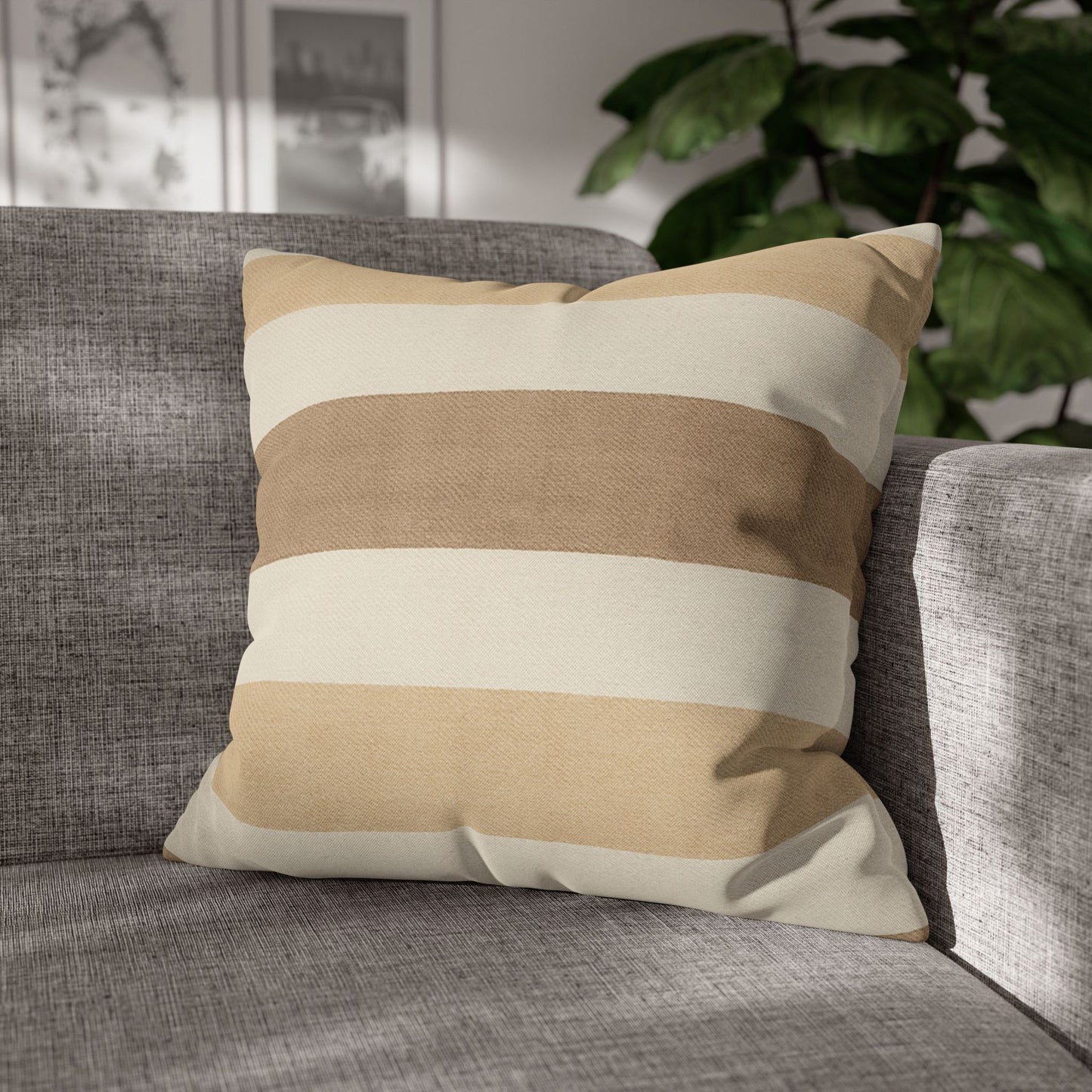 Striped Pillow Cover