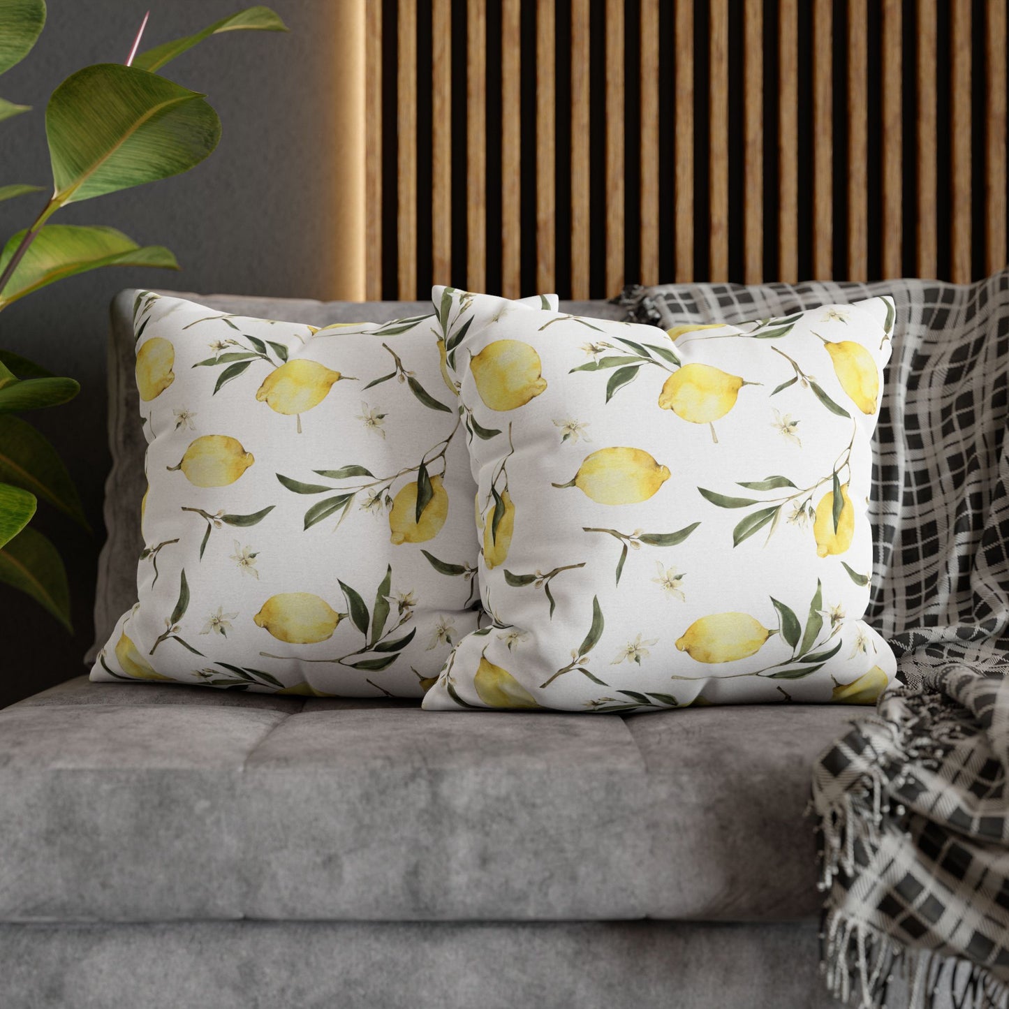 Lemon Pattern Pillowcase