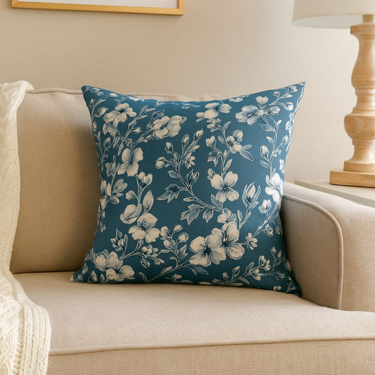 Floral Decorative Pillow