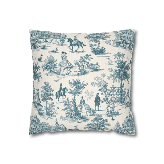 Elegant Vintage Print Pillowcase