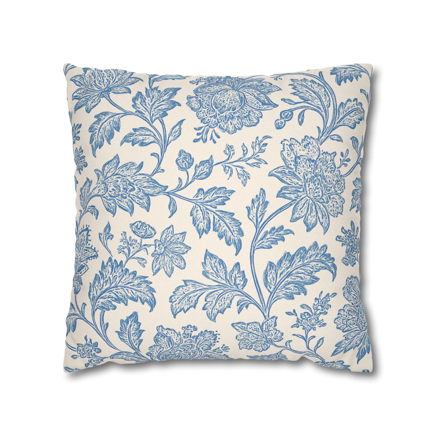 Jacobean Floral Design Pillowcase