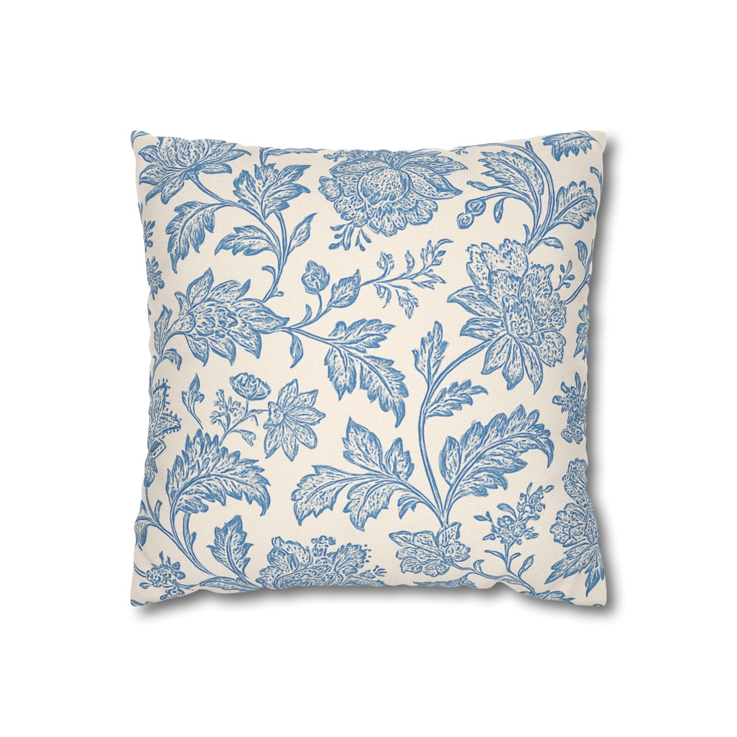 Jacobean Floral Design Pillowcase
