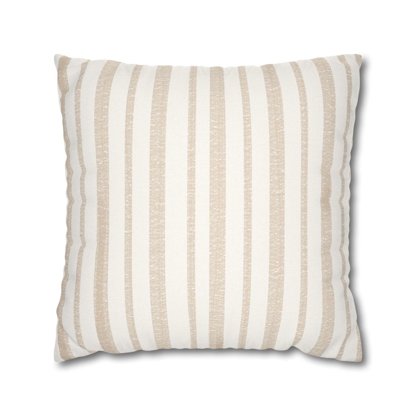 Neutral Pinstripe Pillowcase