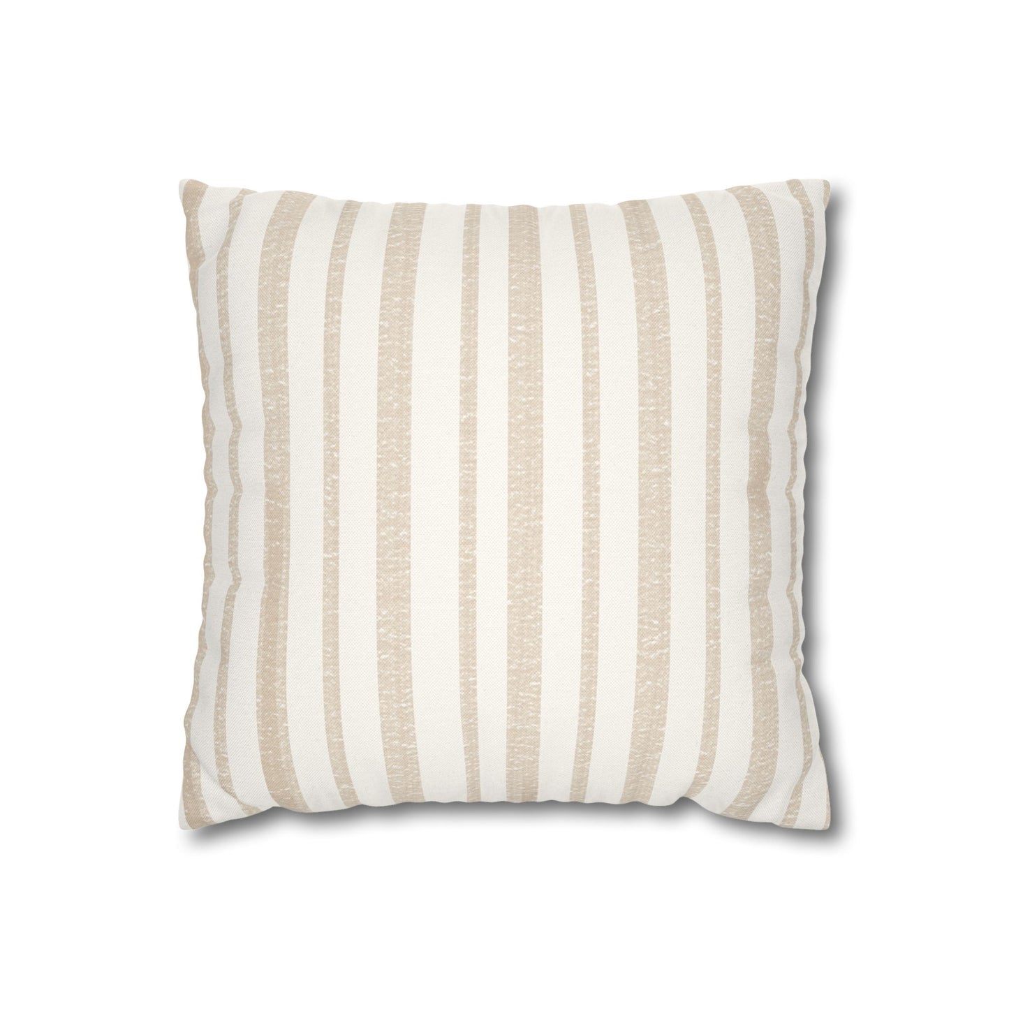 Neutral Pinstripe Pillowcase