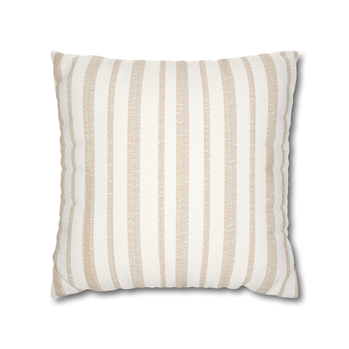 Neutral Pinstripe Pillowcase