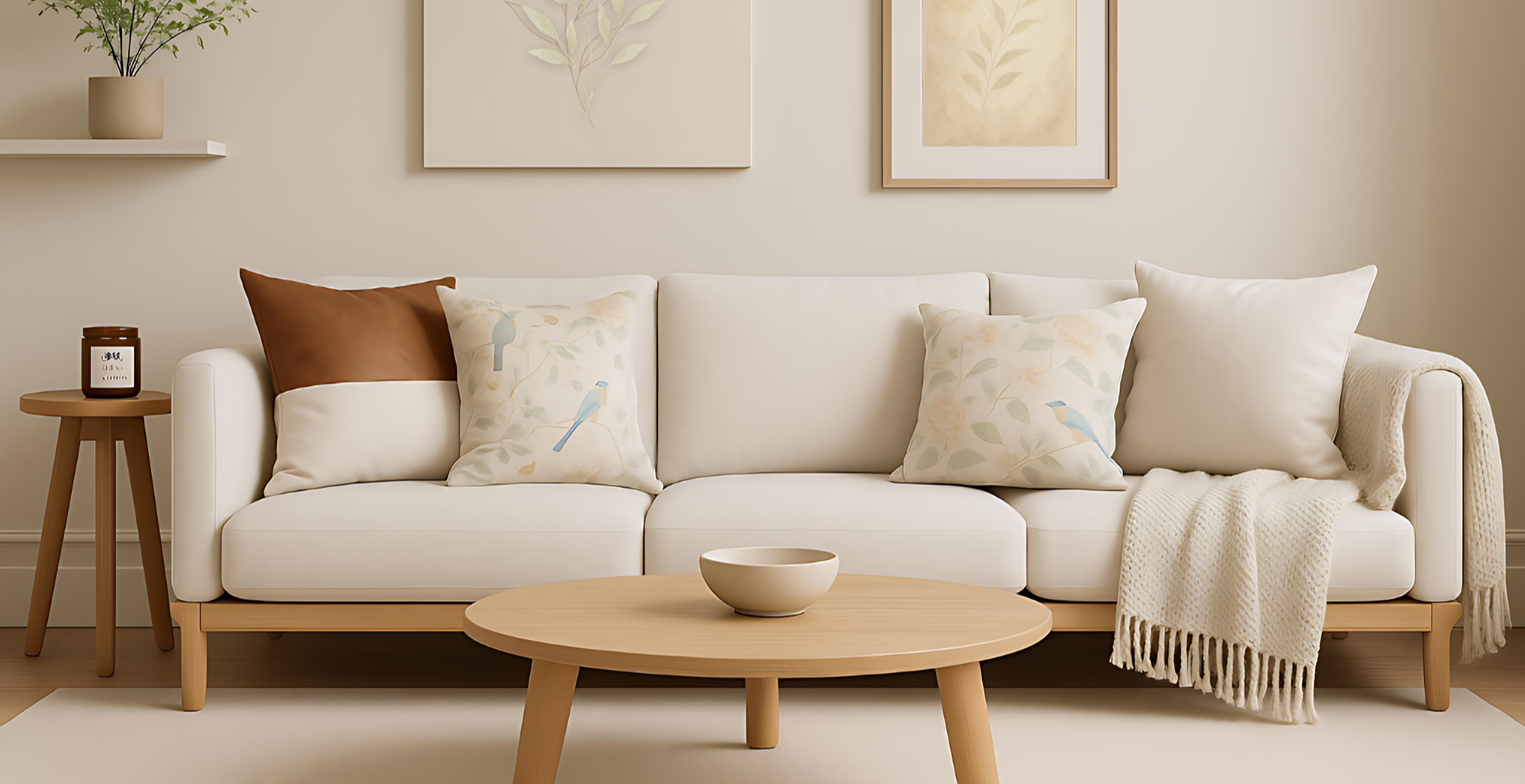 Explore the serene world of slow living with cozy scents and calming hues.